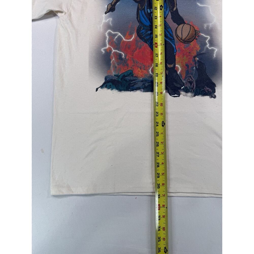 Grp Fly Basketball Lightning Graphic T-Shirt Men’s Large Blue Red Streetwear View 5